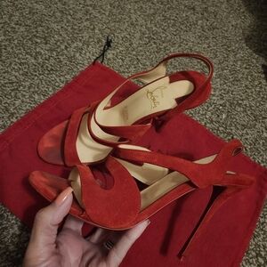 Authentic Christian Louboutin Vavazou 100mm
